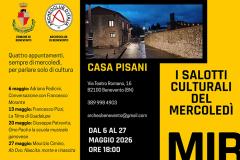 CASA PISANI APPUNTAMENTI MAGGIO