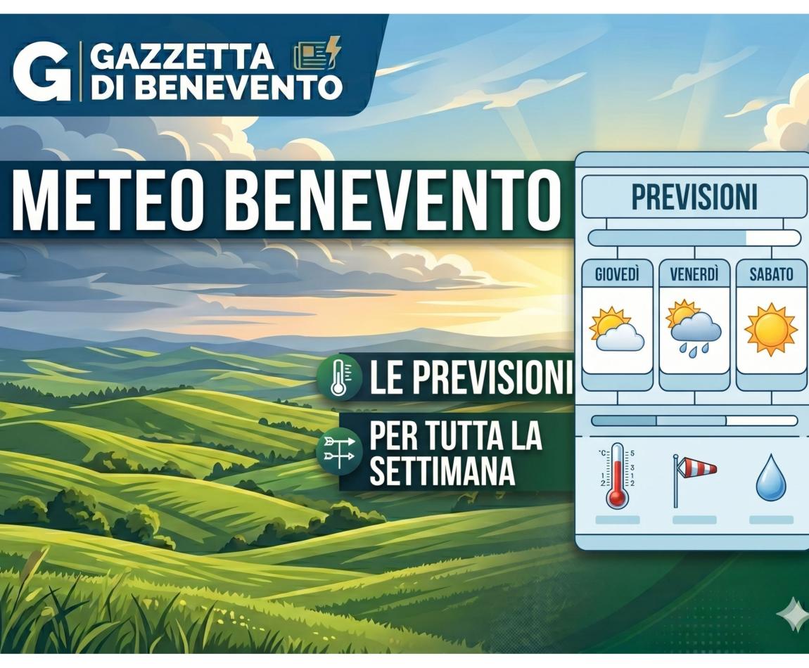 previsioni meteo benevento