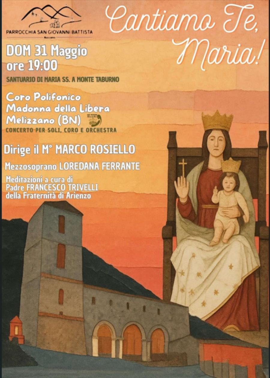 CANTIAMO TE MARIA LOCANDINA